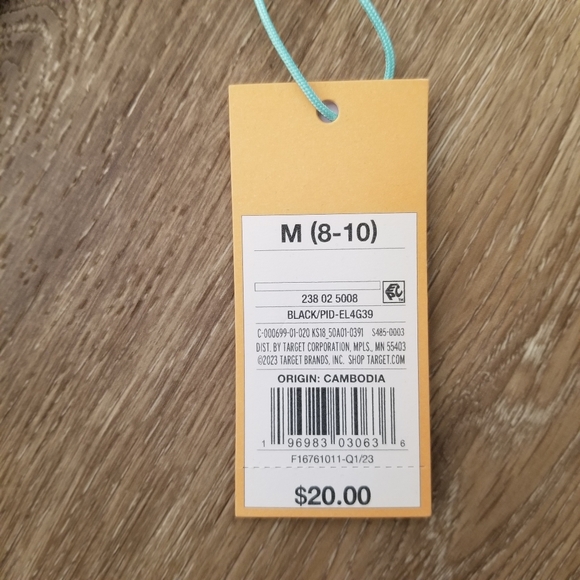 NWT Kona Sol Black Printed Low Rise Medium Coverage Bikini Bottom Size Medium - Picture 6 of 7